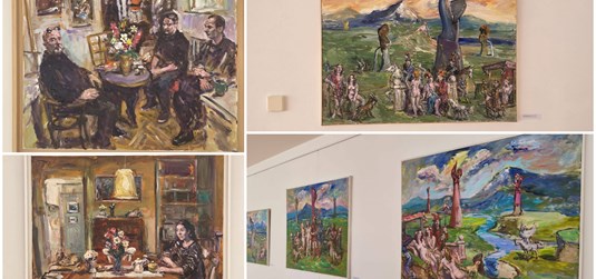 Slikarski svijet Davorina Radića u Sveučilišnoj galeriji